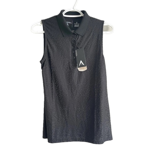 Antigua Women's Sleeveless Golf Polo in Marvellous - Picture 1 of 8